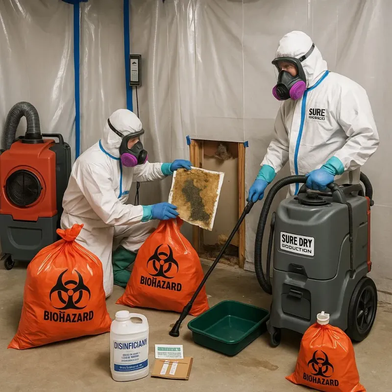 Contaminated Water Handling Protocols process in Mitchell, NE
